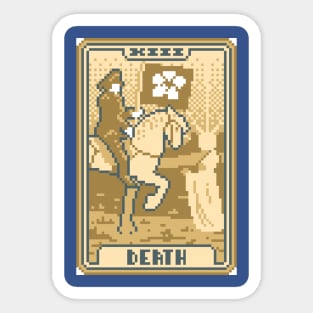 Balatro Death (XIII) Tarot Card Sticker